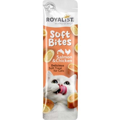 Royalıst Soft Bites Salmon & Chicken 10 Gr